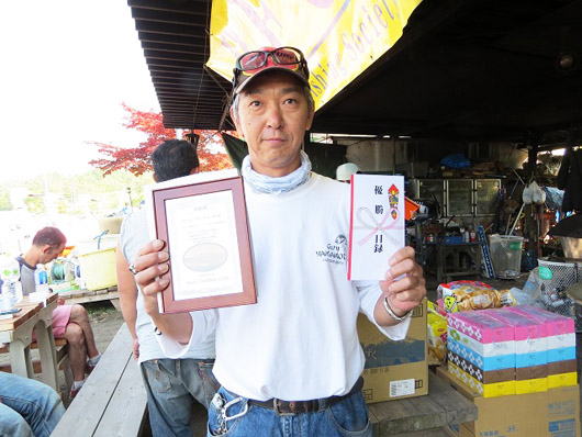 優勝　山屋　明　